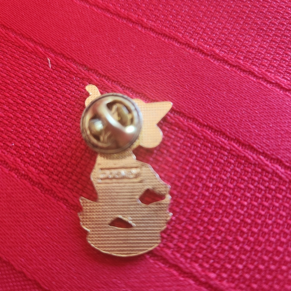 Disney Red and Gold Mickey Mouse Brooch - Picture 3 of 3